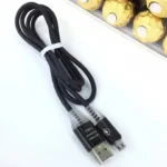 کابل فست شارژ تایپ USB به Type-B (میکرو USB) LED دار